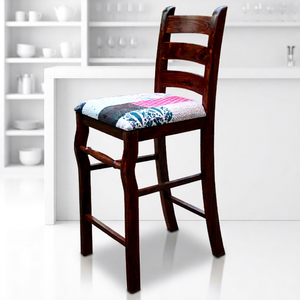 Chaise de bar en bois massif pour hôtel et maison, tabourets de loisirs pour café, bar, hôtel et comptoir de magasin de détail - Product Image 1