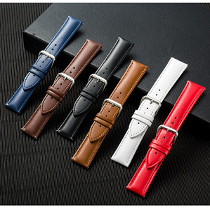 Correa de reloj universal de cuero genuino de liberación rápida para Samsung, Xiaomi, <span class=keywords><strong>Huawei</strong></span> GT/GT2 y otros relojes inteligentes de 20/22 mm - Product Image 5