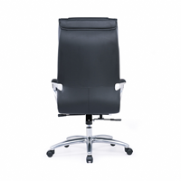 Fauteuil de bureau exécutif ergonomique en cuir véritable, inclinable, avec soutien lombaire et réglage en hauteur, idéal pour la chambre – Vente directe usine