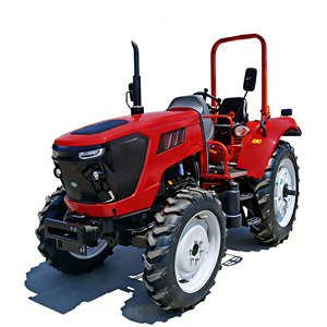 Tracteur agricole 80 CV 4x4 avec cabine et transmission 8+8 pour la manutention des céréales - Product Image 4