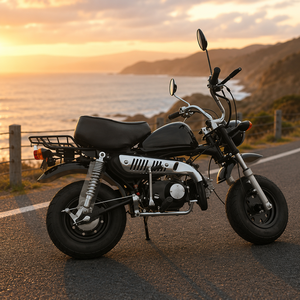 Motocicleta Clásica de Gasolina de 125cc Tipo <span class=keywords><strong>Monkey</strong></span> para Adultos |   Motocicleta Urbana <span class=keywords><strong>Mini</strong></span> Retro |   Motocicleta de Bolsillo de 4 Tiempos Refrigerada por Aire para Diversión - Product Image 3