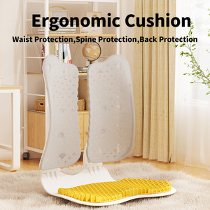 وسادة دعم الظهر المريحة القابلة للطي والمريحة المخصصة لتخفيف آلام أسفل الظهر - Product Image 5