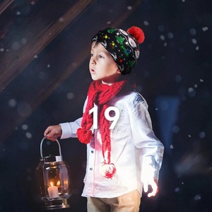 Chapeau <span class=keywords><strong>de</strong></span> Noël LED pour fête du Nouvel An, taille personnalisable, <span class=keywords><strong>bonnet</strong></span> en tricot <span class=keywords><strong>de</strong></span> Père Noël, 100% acrylique, luxe, écologique, décoration <span class=keywords><strong>de</strong></span> fête - Product Image 3