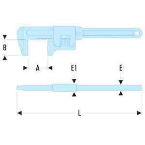 FACOM - 105.280 Llaves mono-EAN 3148511313404 LLAVES AJUSTABLES - Product Image 2