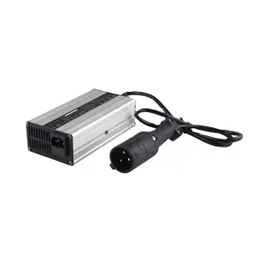 Chargeur à 3 broches 48 v, 5 amp, pour caddie de golf et vélo électrique, connecteur de sortie xlr, batteries en plomb, 4 pièces