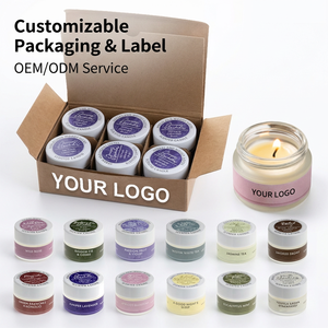 Meilleures ventes, <span class=keywords><strong>bougie</strong></span> parfumée romantique, mini <span class=keywords><strong>bougie</strong></span> élégante, décorations, bougies en verre parfumées, luxe pour cadeaux et mariage - Product Image 1