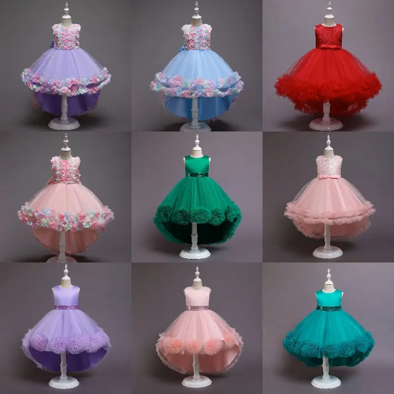 Großhandel Sommerkleid Prinzessin Phantasie Ballkleid Kinder kleidung Mädchen Kleider