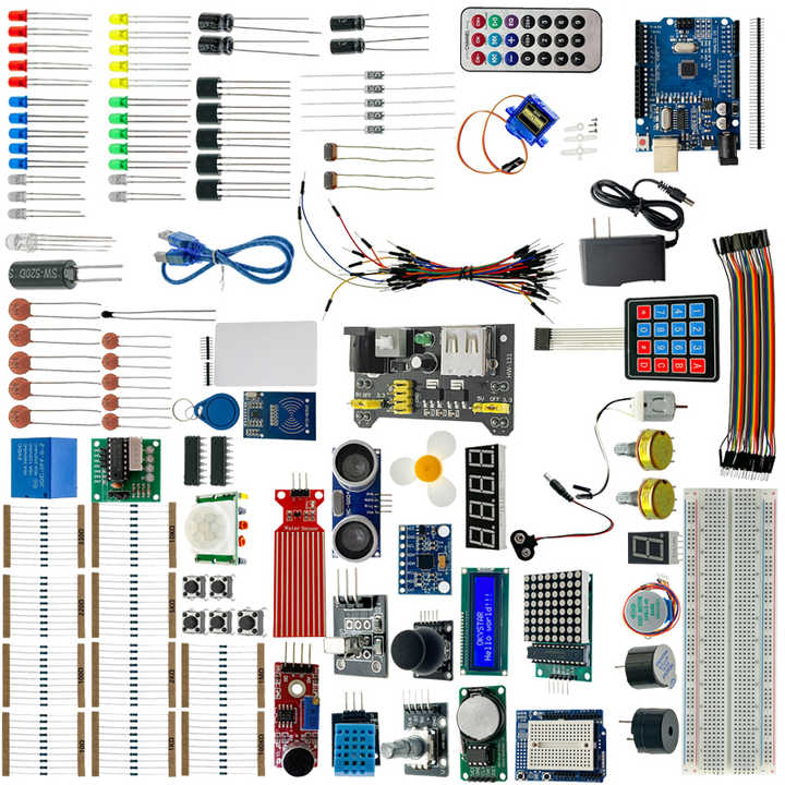 Original Arduino Uno R3 Starter Kit with Detailed Tutorial for ...