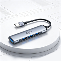 Hub Répartiteur USB Personnalisable, Fourniture en Gros, Port Haute Vitesse 5 Gbit/s, en Alliage pour la Revente aux Détaillants et l'Approvisionnement en Accessoires Informatiques