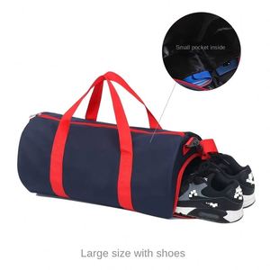 Custom Logo Waterproof Gym <b>Bag</b> for Women <b>Men's</b> Sport Fitness Duffle with Shoe Compartment Fashion Style Zipper Closure Travel - Product Image 4