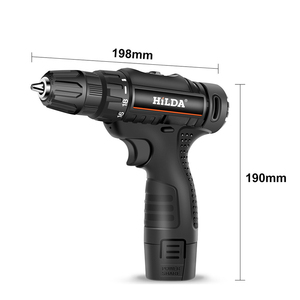 Multi-Functional 19-Piece Cordless Impact Rotary Li-ion 21V Battery Brushless Motor Industrial Grade 3/4 Chuck 50 Nm - Product Image 6