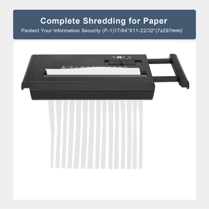 CS522S trituratore di carta <span class=keywords><strong>Desktop</strong></span> piccolo per ufficio e uso domestico, trituratore di documenti - Product Image 3