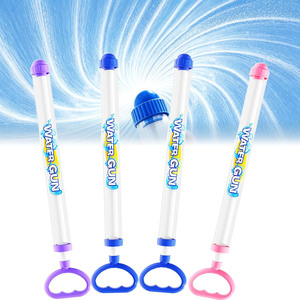 Pistolet à eau manuel de 37 cm pour jeux d'extérieur d'été, jouet de tir à l'eau, pistolet à eau à pulvérisation manuelle, vente chaude - Product Image 5