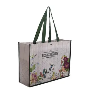 Cheap And Reusable Environmentally Friendly Non-woven Coated Storage Shopping Tote Bag