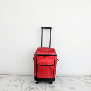 Vente en gros Nouveau design Rouge <span class=keywords><strong>Valise</strong></span> Haute Qualité <span class=keywords><strong>Valise</strong></span> Bagages Pique-nique Glacière - Product Image 3