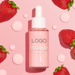 100% <span class=keywords><strong>Natural</strong></span> Organic Skincare Fruit Extract Serum Lightiening Whitening Watermelon Strawberry Milk Face Serum - Product Image 2
