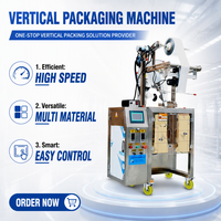 Machine d'emballage automatique VFFS à alimentation par plaques verticales pour granulés, facile à utiliser, pour le comptage et le remplissage de sachets d'aliments, bonbons, noix, snacks et quincaillerie