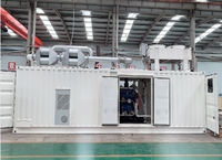 Groupe électrogène au gaz conteneurisé de qualité supérieure 800 kW, moteur Cummins K38N-G8, ATS, générateurs au gaz naturel 1000 kVA pour usage industriel