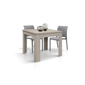 Mesa Extensible Sabine de 90 a 180 cm, Acabado Melamina Perla Olmo, Mesa de Comedor para Interiores - Product Image 1