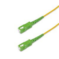 Kabel Patch Fiber Optik Single Mode 9/125 SC/APC LSZH 2.0mm 3.0mm Kabel Patch Fiber Optik Single Mode