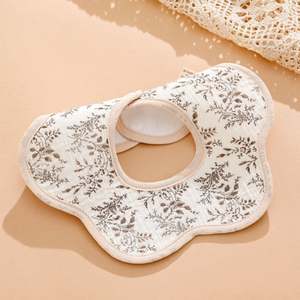 Paquete de 10 Baberos Bandana para Bebé, 100% Algodón Orgánico, Colores Pastel, para Niños y Niñas - Product Image 6