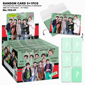 Tarjetas de Regalo Aleatorias de KPOP, 5+1, 24 Paquetes/Caja, Stray <span class=keywords><strong>Kids</strong></span>/Bantan <span class=keywords><strong>Boys</strong></span>/BP, Bolsa de Sobres, Tarjetas de Papel Recubierto LOMO - Product Image 6