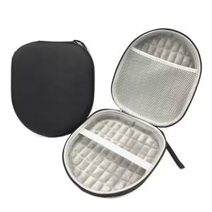 Estuche de viaje Kimear EVA, bolsa de almacenamiento para <span class=keywords><strong>JBL</strong></span> TUNE600BTNC <span class=keywords><strong>T700</strong></span> T710BT T760NC, estuche para auriculares, organizador de soporte negro - Product Image 1