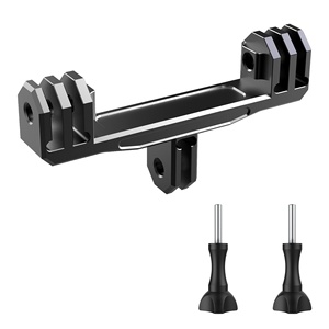 Support double pour barre d'extension, fixation double pour caméra d'action GoPro Hero 13 DJI 6 5 Insta360, accessoire pour caméra d'action Vlog - Product Image 2