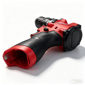 Taladro Inalámbrico M12 sin Escobillas, Caja de Cambios Metálica Roja y Negra, Taladro Eléctrico Inalámbrico para Construcción y Reparaciones Domésticas, INR18650 1300mAh - Product Image 6