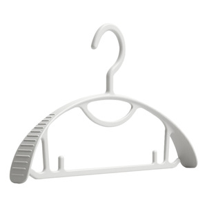 Plastic Clothes Hanger With Non Slip Shoulder Coat Hanger For Wardrobe And Dormitory Use - Product Image 5