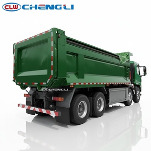 Camion benne électrique pur à couple élevé et zéro émission 8x4 pour travaux de construction et miniers - Product Image 4