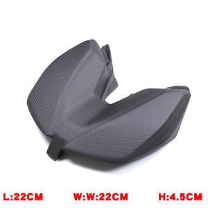 ฝาครอบไฟท้ายคาร์บอนไฟเบอร์ 3K น้ำหนักเบา แข็งแรงสูง สำหรับ Ducati Hypermotard 950 2019-2025 SP RVE ผิวเงา/ด้าน - Product Image 6