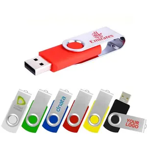 Top selling products Rotary 128GB 256GB 512GB 1TB 2TB Usb Stick Swivel usb flash drive With Custom Logo