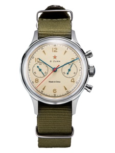 นาฬิกาข้อมือผู้ชาย ระบบไขลาน รุ่น Pilot 1963 Seagull Mechanical Chronograph 1901 ตัวเรือนเหล็กคุณภาพสูง กระจกแซฟไฟร์ <span class=keywords><strong>ราคา</strong></span>โรงงาน - Product Image 1