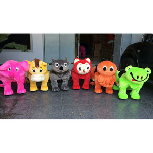 Caballo Balancín de Peluche Unisex Ainme, Juguete Montable para Niños, para Centros Comerciales, Atracciones de Animales de Madera - Product Image 3