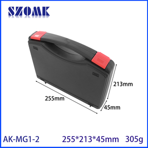 255*213*45mm nhựa công cụ trường hợp tiêm khuôn nhựa lưu trữ hộp cụ nhựa cứng Mang trường hợp với tùy chỉnh bọt - Product Image 3