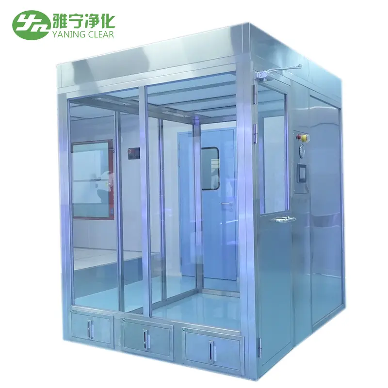 クリーンルーム用ウォールモジュラークリーンブースモジュラークリーンルーム/クリーンブース中国クラス1000(ISO6) クリーンブースクリーンルーム