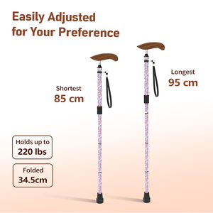 Bâton <span class=keywords><strong>de</strong></span> marche unisexe tendance - <span class=keywords><strong>Canne</strong></span> autoportante en <span class=keywords><strong>fibre</strong></span> <span class=keywords><strong>de</strong></span> <span class=keywords><strong>carbone</strong></span> avec impression UV personnalisée et design pliable pour hommes et femmes - Product Image 6