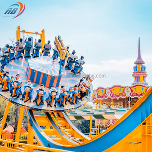 Manège UFO Volant Rotatif Attrayant pour Adultes, Équipement de Parc d'Attractions Extérieur, <span class=keywords><strong>Jeu</strong></span> de Fête Foraine à Vendre - Product Image 5