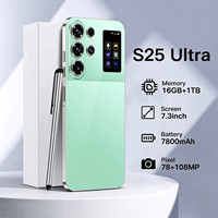 Großhandel S25 Ultra 16G+1TB Android 15 5G Smartphone 7,3 Zoll 108MP KI-Kamera Globale Version 2026 Direktlieferung ab Werk