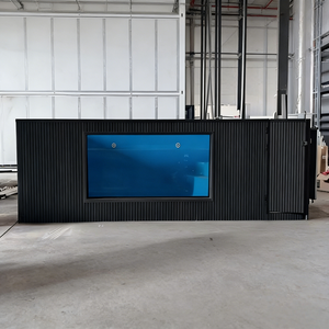 Fiberglass freestanding family swimming <b>pool</b> equipment <b>accessories</b>, 20-foot and 40-foot containers with hot tubs - Product Image 1