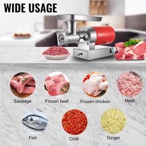 เครื่องบดเนื้ออัตโนมัติสำหรับเนื้อสด <span class=keywords><strong>ปลา</strong></span> ไก่ กระดูก พริก ขิง สำหรับทำไส้กรอก - Product Image 6