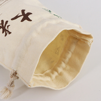 Sacs à cordon en toile de coton écologiques de haute qualité pour le stockage alimentaire, les événements promotionnels et l'organisation domestique