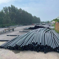 Tuyau d'alimentation en eau flexible haute pression en PEHD durable, lisse, écologique, 150 mm PN16, pour drainage souterrain d'eau potable