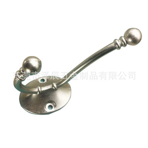 Zinc Alloy <b>Wall</b> Mounted Coat <b>Hook</b> Round Shape For Door Or <b>Wall</b> Use - Product Image 5