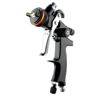 Pistol Semprot Cat Pneumatik Industri SRI Pro LISSON MINI 88 untuk Otomotif, Lembaran Logam, Pertukangan Kayu, Penyemprotan Furnitur HVLP dengan Cup 200ml