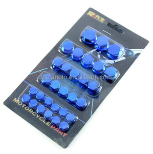Capuchons de vis de moteur en plastique colorés pour <span class=keywords><strong>moto</strong></span> électrique, VTT, <span class=keywords><strong>moto</strong></span> tout-terrain – Accessoires décoratifs pour boulons et écrous - Product Image 3
