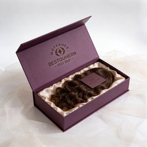 Scatola Rigida di Lusso Vuota in Materiali Riciclati <span class=keywords><strong>con</strong></span> Goffratura/Debossing per Bottiglie di Profumo, Cosmetici, Prodotti per la <span class=keywords><strong>Cura</strong></span> della Pelle, Confezione Regalo <span class=keywords><strong>con</strong></span> Rivestimento - Product Image 3