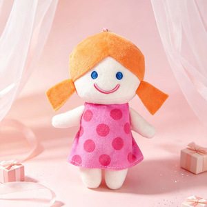 Adorable poupée de Noël Peppa pour enfant, peluche Peppa, poupée apaisante pour dormir Abebe, cadeau de Noël OEM ODM - Product Image 4