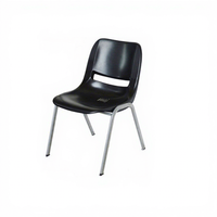 Chaise d'enseignant empilable en plastique pour les salles de classe des universités